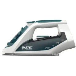 IMETEC 9006 - ZeroCalc Ferro da Stiro Z1 2500, Tecnologia Anticalcare, Piastra Inox 2200W, Colpo Vapore 120 g, Tecnologia a Risparmio Energetico