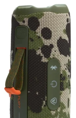 JBL Flip 7 Speaker Bluetooth Portatile Wireless, 16 Ore di Autonomia, Impermeabile IP68, Resistente alla Polvere e Antiurto, Suono Pro con AI Boost, Connessione Multi-Speaker Auracast, Squad