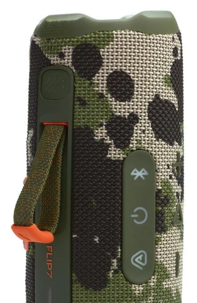 JBL Flip 7 Speaker Bluetooth Portatile Wireless, 16 Ore di Autonomia, Impermeabile IP68, Resistente alla Polvere e Antiurto, Suono Pro con AI Boost, Connessione Multi-Speaker Auracast, Squad