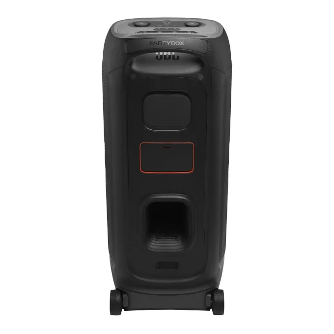 JBL PartyBox 720 Cassa Party Bluetooth Wireless con Gioco di Luci Dinamico, Autonomia di 15 Ore, Resistenza IPX4, JBL Pro Sound e Connessione Multi-speaker Auracast, Nero