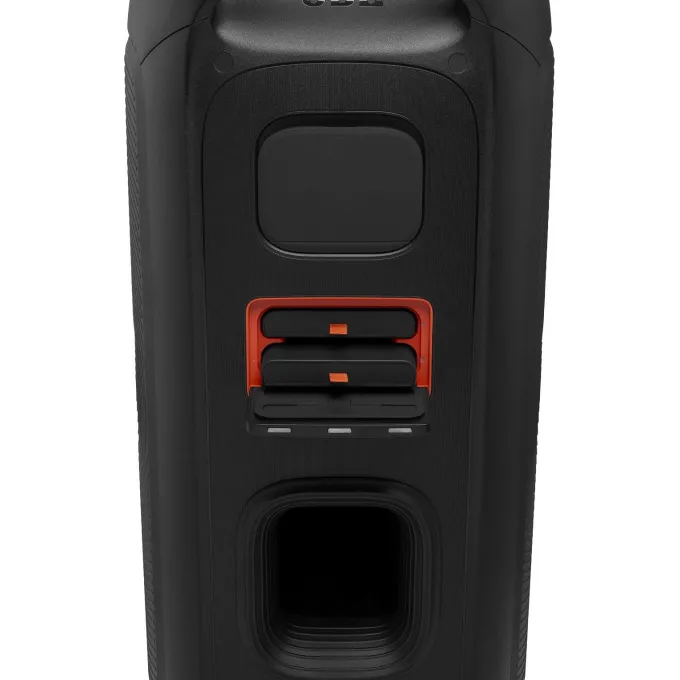 JBL PartyBox 720 Cassa Party Bluetooth Wireless con Gioco di Luci Dinamico, Autonomia di 15 Ore, Resistenza IPX4, JBL Pro Sound e Connessione Multi-speaker Auracast, Nero