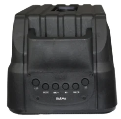 KARMA - INFINITY - Diffusore amplificato ricaricabile, Lettore MP3, Bluetooth 5.0 - Nero