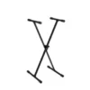 KARMA - KS81P - Supporto per tastiere pieghevole e leggero - Nero