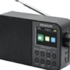 KENWOOD - CR-M30DAB - Radio sveglia, Dual Alarm, Bluetooth 5.0, 40 Stazioni memorizzabili - Nero