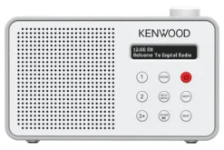Kenwood CR-M25DAB-W radio Portatile Digitale Bianco