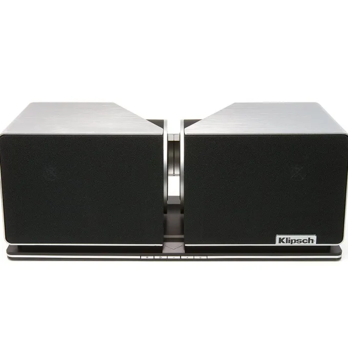 Klipsch Stadium Speaker 1.0 canali, 6 driver, nero/argento – Audio di qualità universale