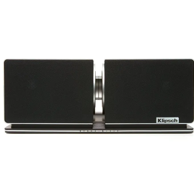 Klipsch Stadium Speaker 1.0 canali, 6 driver, nero/argento – Audio di qualità universale