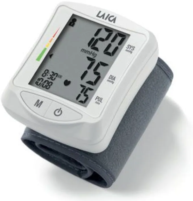 Laica BM1006 Polso Grigio, Bianco monitor per il battito cardiaco