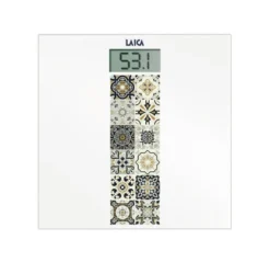 LAICA - PS1082N - Bilancia Pesapersone digitale, peso max 180 kg, spegnimento automatico - Bianco