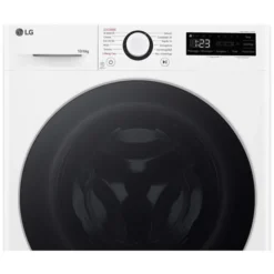 LG D4R5010TSWS Lavasciuga 10/6kg AI DD, Serie R5 Classe D, 1400 giri, Bianca