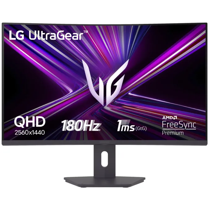 LG Monitor Gaming 27'' QHD 180Hz 1ms FreeSync Premium HDR sRGB 99% - Esperienza Fluida