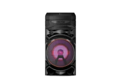 LG - RNC5 Speaker altoparlante, woofer da 8'', Alimentazione a batteria, Bluetooth 4.0, USB, Airplay - Nero