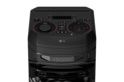LG - RNC5 Speaker altoparlante, woofer da 8'', Alimentazione a batteria, Bluetooth 4.0, USB, Airplay - Nero