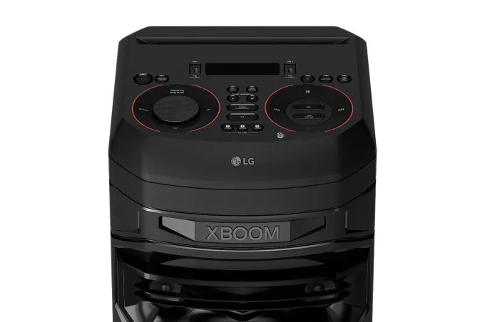 LG - RNC5 Speaker altoparlante, woofer da 8'', Alimentazione a batteria, Bluetooth 4.0, USB, Airplay - Nero