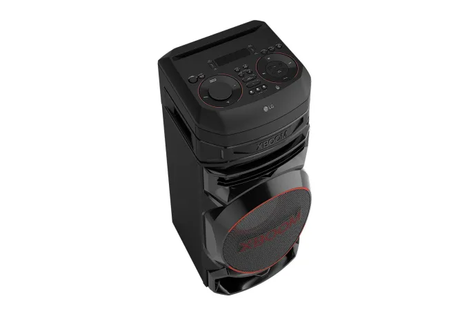 LG - RNC5 Speaker altoparlante, woofer da 8'', Alimentazione a batteria, Bluetooth 4.0, USB, Airplay - Nero