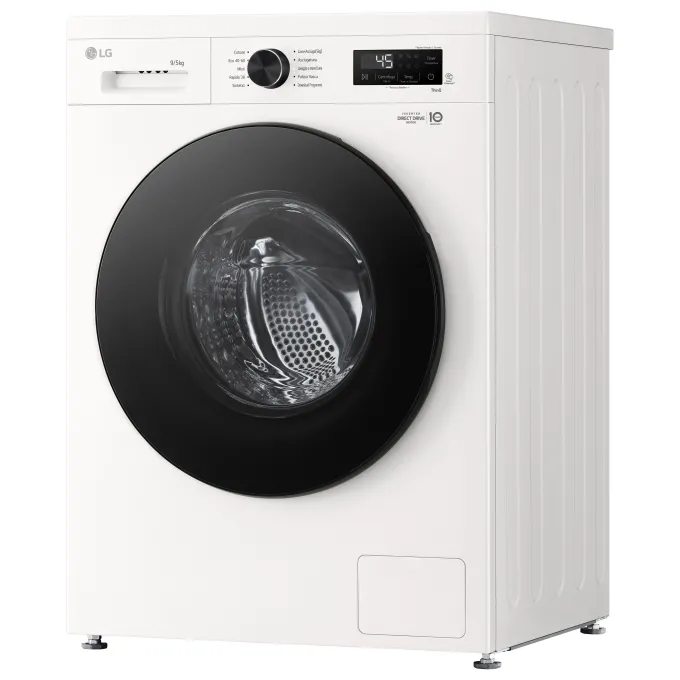 LG W4NX1095NWB Lavasciuga 9/5kg Serie X1, Classe A/E, 6 Motion Direct Drive, Wi-Fi, 1400 giri, Allergy Care, Bianca