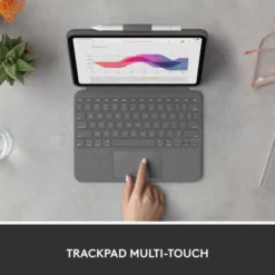 Logitech Combo Touch Grigio Smart Connector QWERTY Italiano