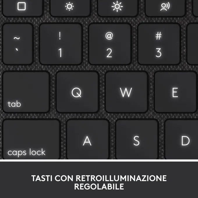 Logitech Combo Touch Grigio Smart Connector QWERTY Italiano
