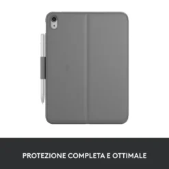 LOGITECH - Custodia iPad (10ª generazione) Custodia con tastiera per tablet, ebook e palmari - Sintetico