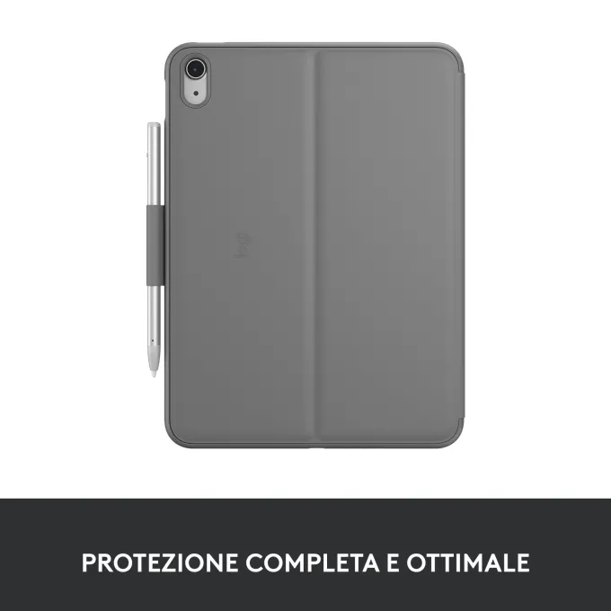 LOGITECH - Custodia iPad (10ª generazione) Custodia con tastiera per tablet, ebook e palmari - Sintetico