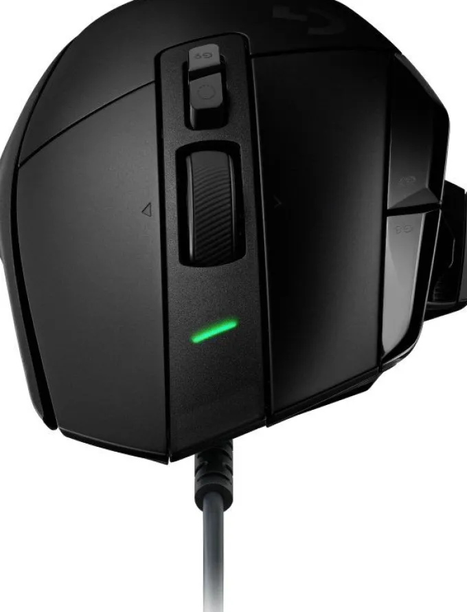 LOGITECH - Gaming mouse G502 X + G240 tappetino, sensore gaming submicrometrico HERO 25K, 25.600 DPI - Nero