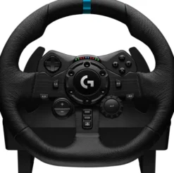 Logitech G G923 Sterzo + Pedali PC, PlayStation 4/Playstation 5 Nero