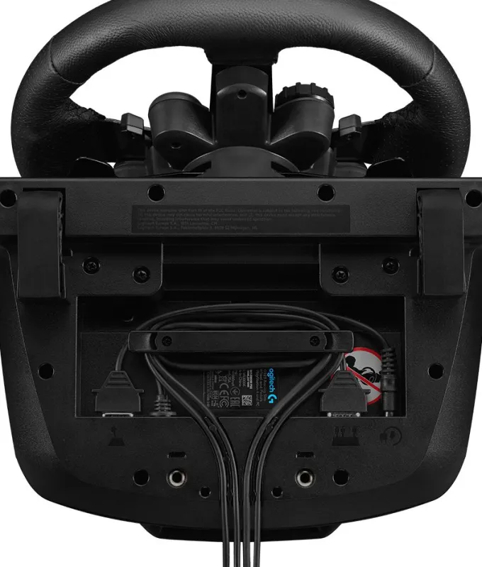 Logitech G G923 Sterzo + Pedali PC, PlayStation 4/Playstation 5 Nero