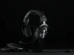 Logitech G PRO X Wired + HS Stand cuffia con microfono Gaming, audio surround 7.1 - Nero