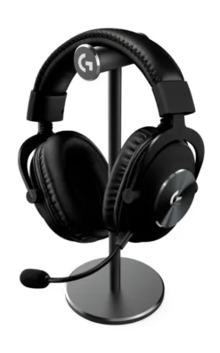Logitech G PRO X Wired + HS Stand cuffia con microfono Gaming, audio surround 7.1 - Nero