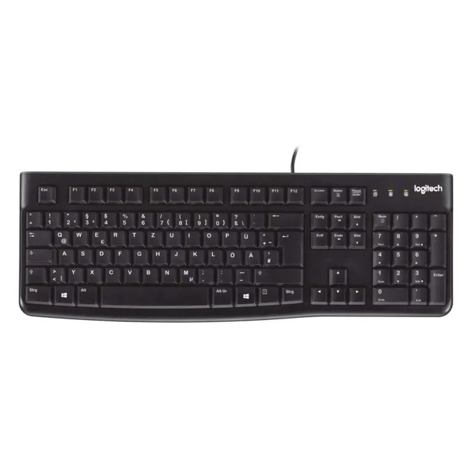 Logitech Keyboard USB K120 Nero