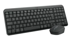 LOGITECH - MK250 - Tastiera + Mouse Wireless - Graphite