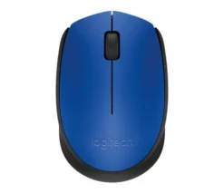 LOGITECH - M171 Mouse Puntamento Ottico LED, connessione Infrarossi, Ricevitore Wireless Nano, 3 pulsanti - Blu