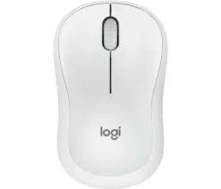 LOGITECH - Mouse M240, Bluetooth, Rotella di Scorrimento, 2 Direzioni, 1 batteria AA - Bianco