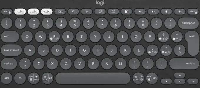 LOGITECH - Tastiera multimediale K380s - Graphite
