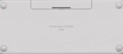 LOGITECH - Tastiera multimediale K380s Wireless, Minimal Pebble Keys 2, Pulsante Easy- Switch - Bianco