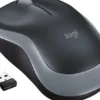 LOGITECH - Wireless Mouse M185, tecnologia wireless plug and play, Bluetooth, batteria un anno di autonomia - Nero