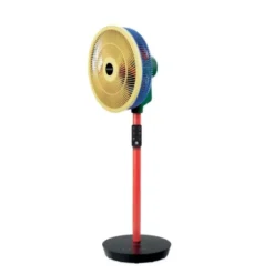 Macom Enjoy & Relax Colour Fan Nero, Blu, Verde, Rosso, Giallo
