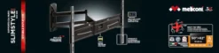 MELICONI 600 SDR Supporto Tv Nero