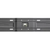 Meliconi Slimstyle Plus 600 S, supporto fisso ultra sottile da parete per TV a schermo piatto da 50’’ a 82’, VESA 300-400-600, colore nero, adatto anche per TV OLED