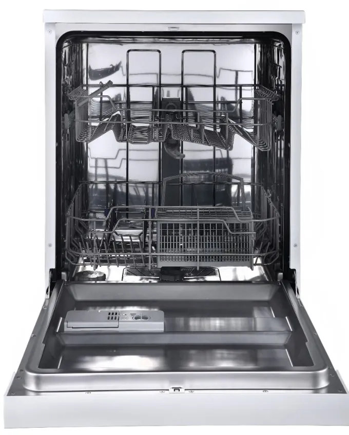 MIDEA - MFD60S131W-IT Lavastoviglie libera installazione, Classe E, 13 coperti, 6 programmi, filtri autopulenti - Bianco