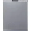 MIDEA - MFD60S131X-IT Lavastoviglie libera istallazione, Classe E, 13 coperti, 6 programmi, 60 cm, bio-eco - Acciaio Inox