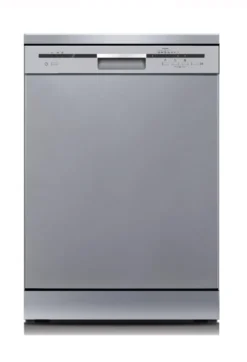 MIDEA - MFD60S131X-IT Lavastoviglie libera istallazione, Classe E, 13 coperti, 6 programmi, 60 cm, bio-eco - Acciaio Inox