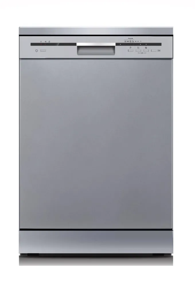 MIDEA - MFD60S131X-IT Lavastoviglie libera istallazione, Classe E, 13 coperti, 6 programmi, 60 cm, bio-eco - Acciaio Inox