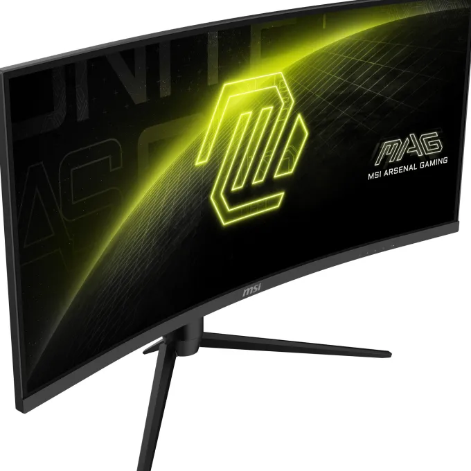 Msi Monitor PC Gaming Curvo 34" 3440 x 1440 Pixel UltraWide Quad HD VA 180 Hz