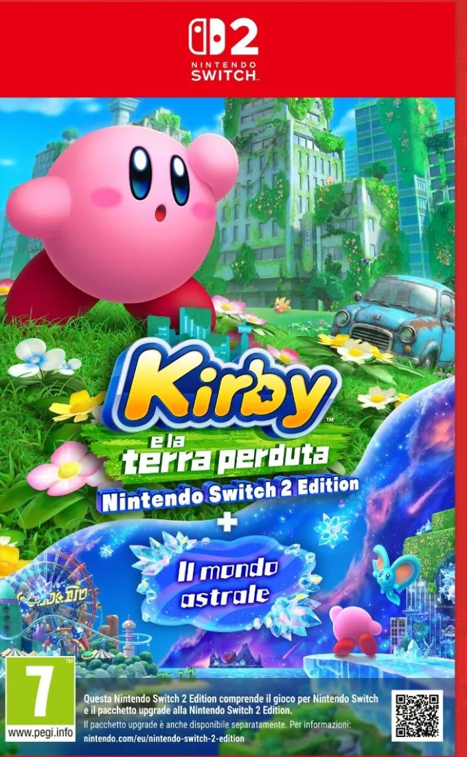 NINTENDO - KIRBY E LA TERRA PERDUTA-NS2 ED.+IL MONDO ASTRALE