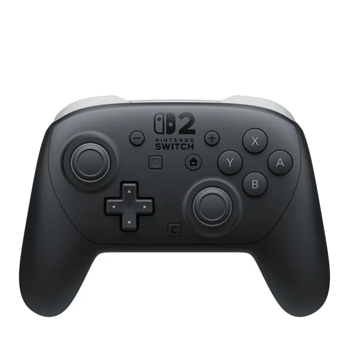 NINTENDO - PRO CONTROLLER PER SWITCH 2, pulsante C per GameChat - Nero