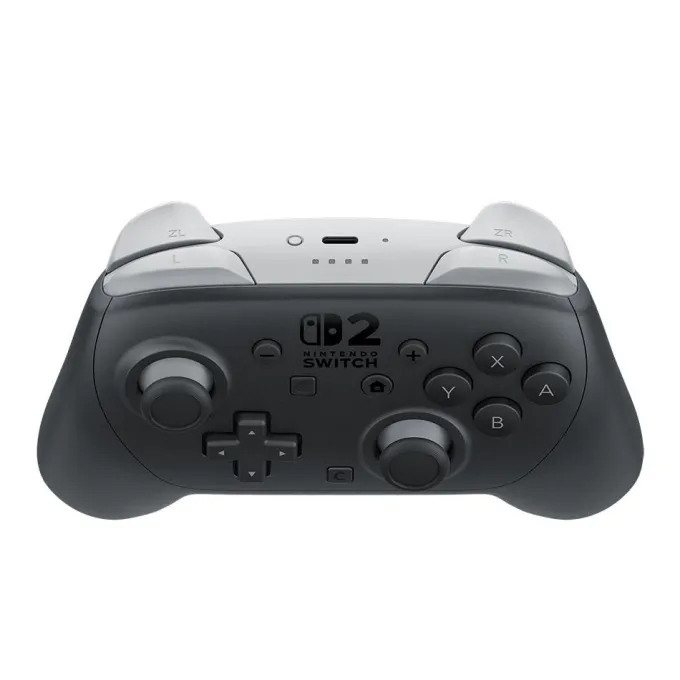 NINTENDO - PRO CONTROLLER PER SWITCH 2, pulsante C per GameChat - Nero