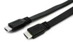 NVS Cavo Flat HDMI HI-SPEED + Ethernet - Lunghezza 1,5 mt