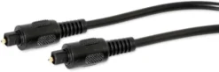 NVS Cavo ottico fibra ottica audio alta qualità 2 spine toslink - l. 3 mt.