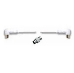 NVS 9/24 2m Bianco cavo coassiale